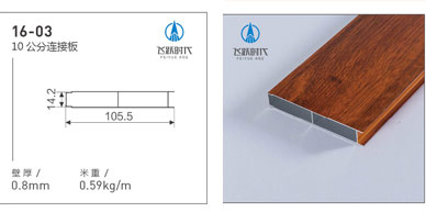 飞跃时代全铝家居快装型材