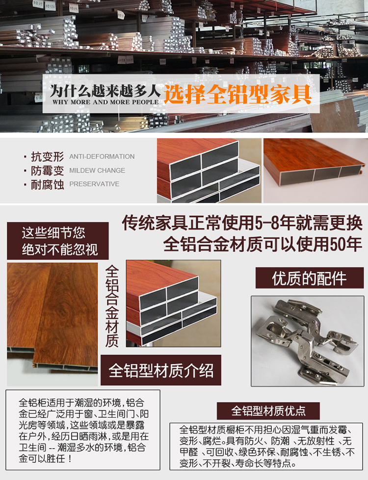 吉林全铝家具铝材型材批发，辽宁生产批发全铝家具铝型材