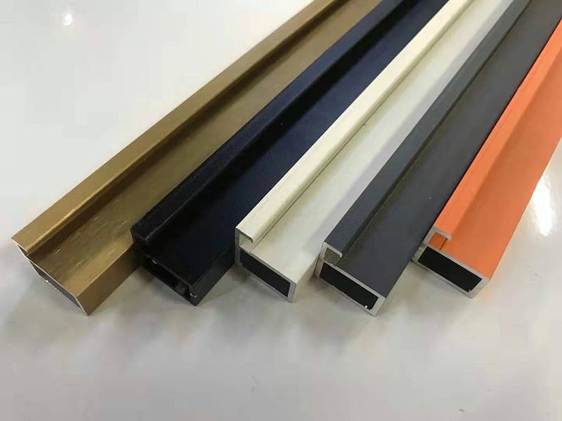 厂家批发2.0极窄门框材料，极简2.0极窄玻璃门框材料工厂